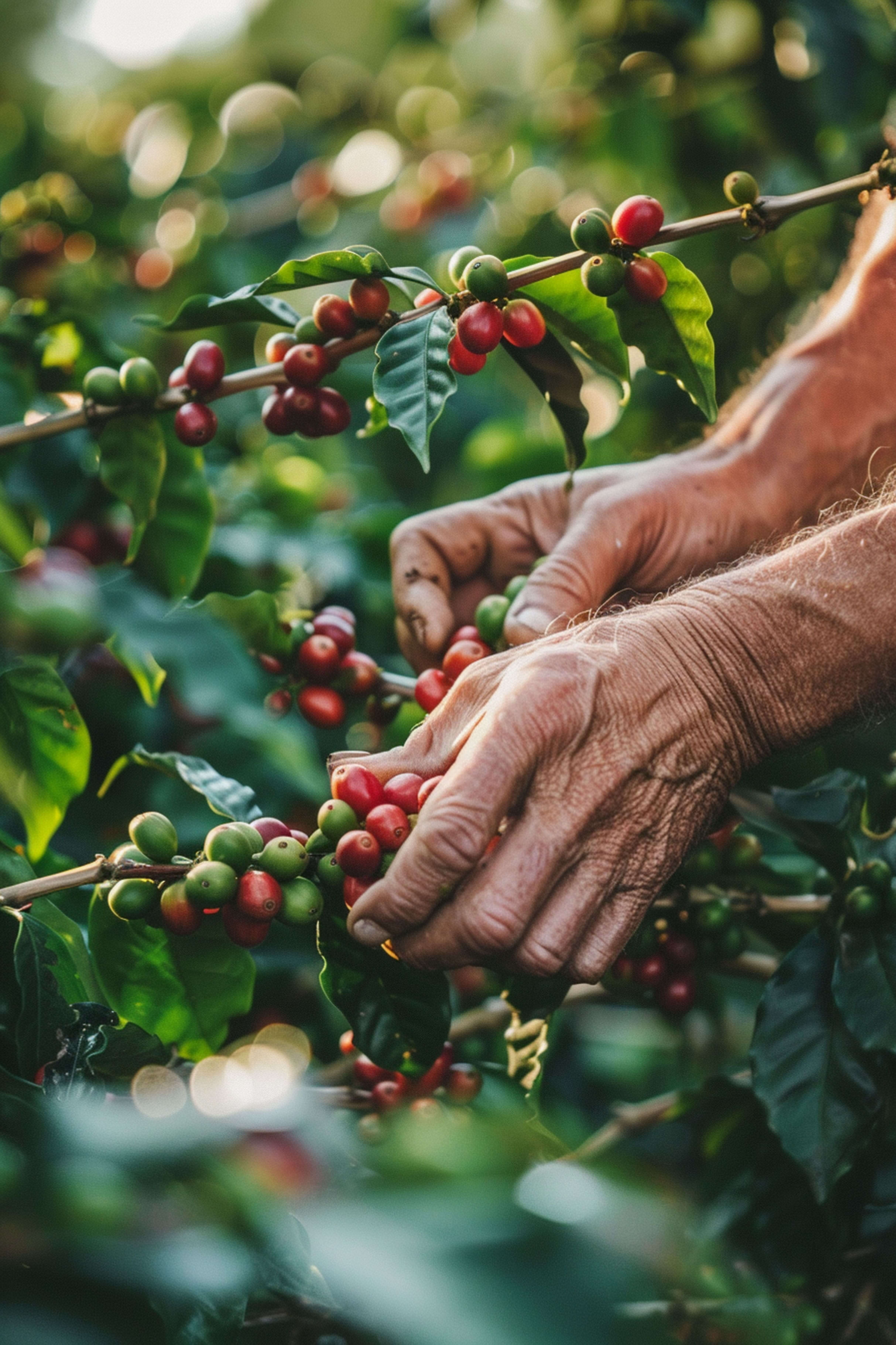 Cafetal en el Valle de Laboyos, Pitalito-Huila — Café Valdore